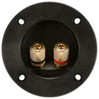 Main product image for Round Speaker Terminal 2-15/16" Gold Binding Post 260-283